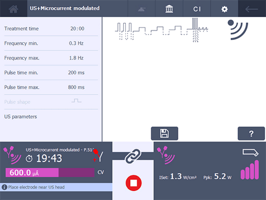 Combi 400V Ultraschall & Elektrotherapie mit Vakuum - Gymna - ppw - winter