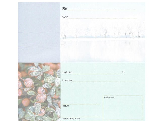 Gutscheine - Buchner & Partner - ppw - winter
