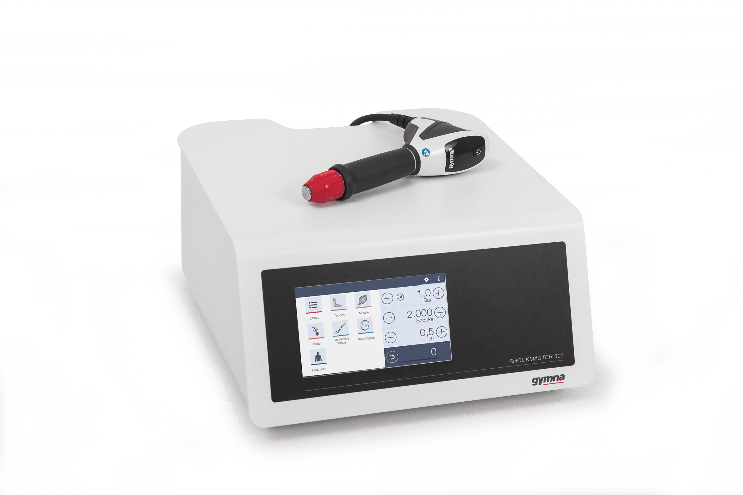 Gymna ShockMaster 300 – Radiale Stoßwellentherapie / Stoßwelle - Gymna - ppw - winter