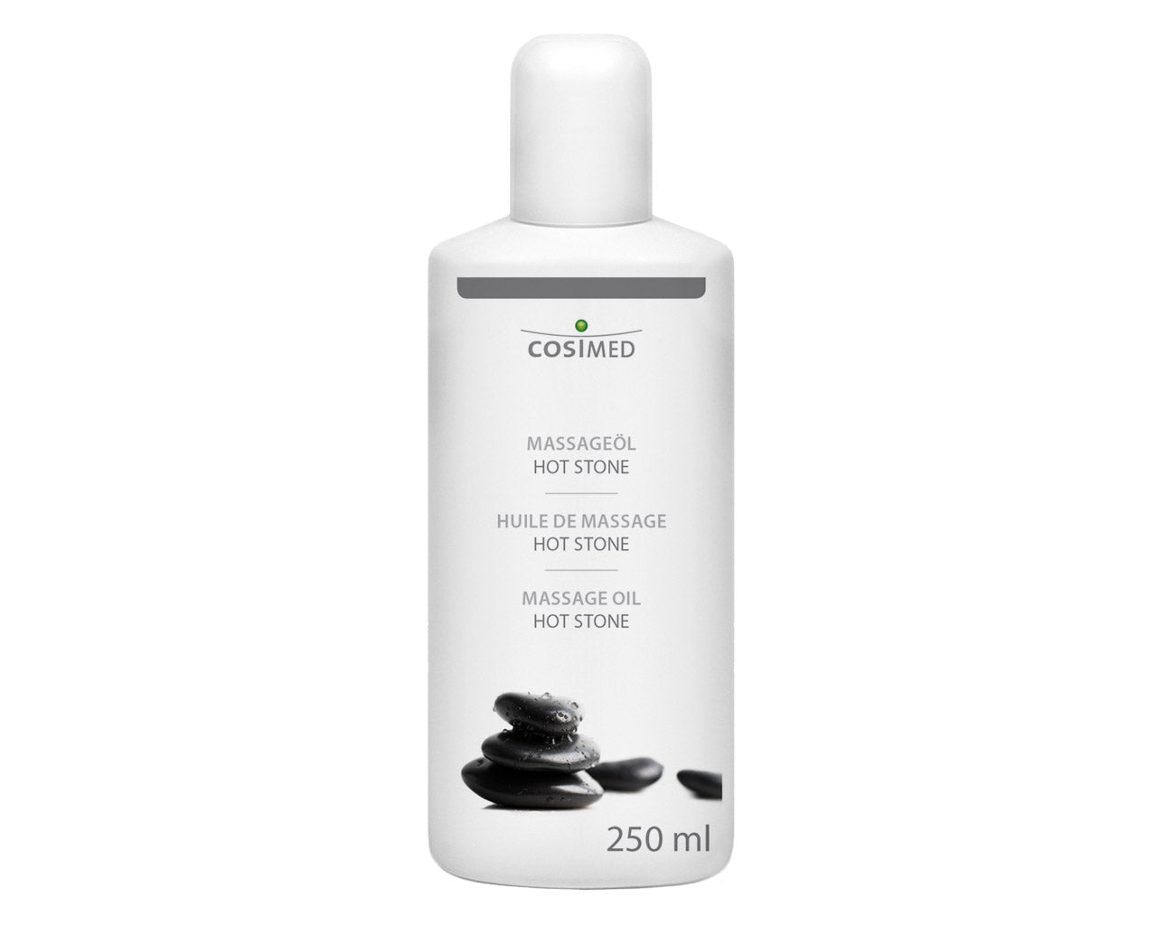 HOT STONE Massageöl, 250 ml, 500 ml, 1.000 ml - Cosimed - ppw - winter