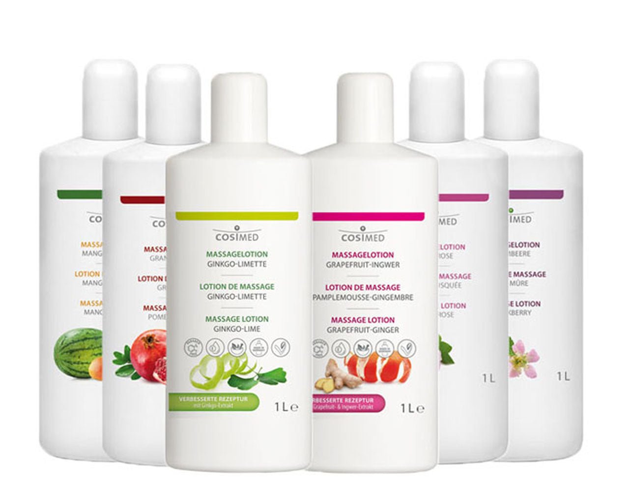 Massagelotion - Set mit Dosierspender - Cosimed - ppw - winter