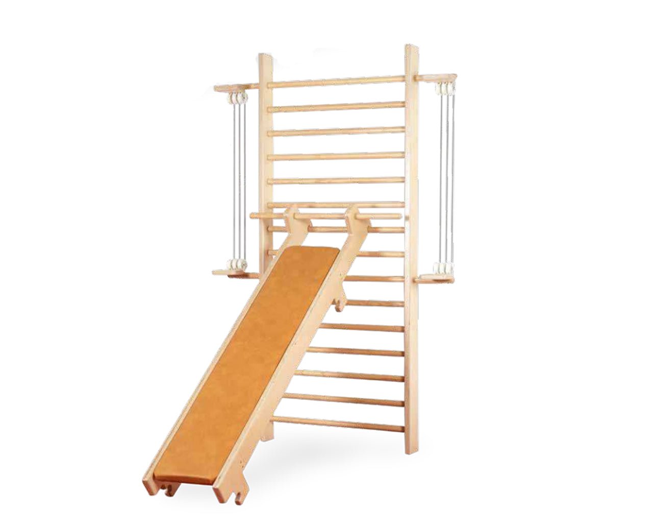 Rutschbrett aus Holz für Sprossenwand - Sport Langner - ppw - winter
