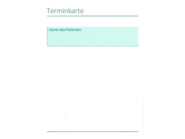 Terminzettel, 250 Stück - Buchner und Partner - ppw - winter